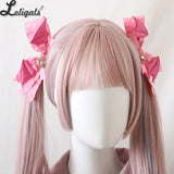 Gothic Wings Hair Clips Lolita Double Ponytail Hair Accessories