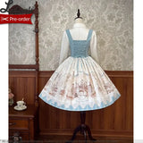 Vintage Doll Family ~ Sweet Printed Lolita Underbust JSK Dress by Alice Girl ~ Pre-order