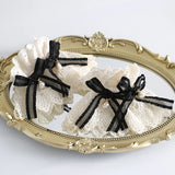 Sweet Maid Headband Black and Beige Elegant Classical KC Hair Accessories Doll Style Headband Top Hat ~ Seventh Night Chapter