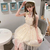 The Queen of Night ~ Sweet Lolita JSK Dress Asymmetrical Party Dress