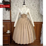 Detective Alice ~ Cool Long Sleeve Lolita Dress w. Underbust Trech Coat by Alice Girl ~ Pre-order