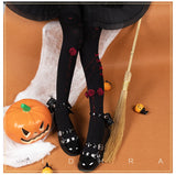 Zombie Bride ~ Gothic Lolita Tights by Yidhra