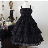 Love Organza ~ Sweet Lolita JSK Dress Tiered Party Dress