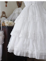 Love Organza ~ Sweet Lolita JSK Dress Tiered Party Dress