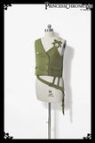 Sweet Mucha Color Ouji Outfit Cool Vest / Long Sleeve Shirt / Cropped Loose Harem Pants by Princess Chronicles