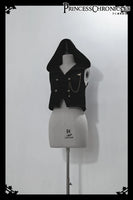 Boy Style Ouji Lolita Prince Hooded Cloak / Vest / Shorts / Long Sleeve Shirt by Princess Chronicles ~ Rabbit in a Hurry