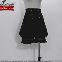 Boy Style Ouji Lolita Prince Hooded Cloak / Vest / Shorts / Long Sleeve Shirt by Princess Chronicles ~ Rabbit in a Hurry