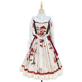 Travelling Cat ~ Vintage Lolita Corset Top / Skirt / Long Sleeve Blouse