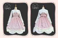 Sweet Lolita Dress - Autumn Deer Song Embroidered Corduroy JSK Dress for New Year