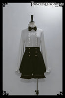 Boy Style Ouji Lolita Prince Hooded Cloak / Vest / Shorts / Long Sleeve Shirt by Princess Chronicles ~ Rabbit in a Hurry