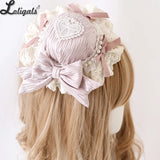 Sweet Lolita Hairpin Hair Accessories Handmade DOLL Style Mini Top Hat ~ Little Petty