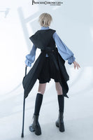 Ouji Lolita Outfit Cool Boy Style Prince Hooded Vest/ Shorts/ Long Sleeve Shirt by Princess Chronicles ~ Narrative Guideline