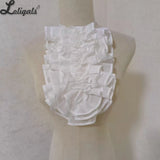 Sweet Lolita Jabot Necktie Victorian Ruffled Neck Accessories Detachable Chiffon Collar
