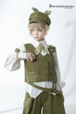Sweet Mucha Color Ouji Outfit Cool Vest / Long Sleeve Shirt / Cropped Loose Harem Pants by Princess Chronicles