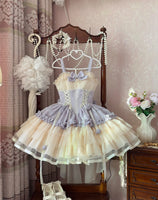 Sweet Lolita JSK Dress Mini Cute Corset Ballet Dress ~ Dance of Time