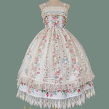 Rose & Moring Dew ~ Sweet Cotton Lolita JSK Dress Long Party Dress by Infanta