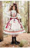 Travelling Cat ~ Vintage Lolita Corset Top / Skirt / Long Sleeve Blouse