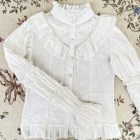 Travelling Cat ~ Vintage Lolita Corset Top / Skirt / Long Sleeve Blouse