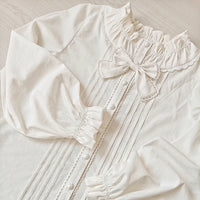 Sweet Lolita Blouse Long Sleeve Ruffled Shirt for Women