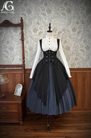 Detective Alice ~ Cool Lolita Underbust Waist Curtain by Alice Girl ~ Pre-order