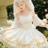 Dream Ballet ~ Sweet Lolita JSK Dress Short Corset Party Dress