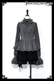 Ouji Lolita Gothic Hooded Rabbit Ear Cape / Short Pants / Long Sleeve Shirt by Princess Chronicles ~ Rabbit in Moonlight