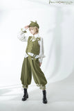 Sweet Mucha Color Ouji Outfit Cool Vest / Long Sleeve Shirt / Cropped Loose Harem Pants by Princess Chronicles