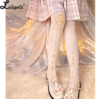 Lost Culture ~ Sweet Printed Lolita Tights by Yidhra