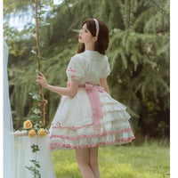 Bunny's Dream ~ Sweet Short Sleeve Lolita Dress by Ocelot