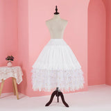 Falling Stars ~ Puffy Lolita Petticoat w. Detachable Hoops & Tassels