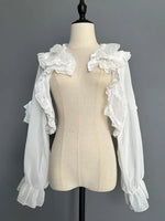Sweet Chiffon Lolita Top Long Sleeve Sheer Shrug