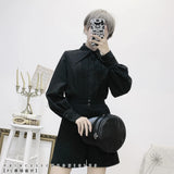Classic Retro Lolita Shirt Elegant British Medieval Long Sleeve Men's and Women's Long Sleeve Top