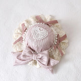 Sweet Lolita Hairpin Hair Accessories Handmade DOLL Style Mini Top Hat ~ Little Petty