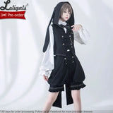 Boy Style Ouji Lolita Prince Hooded Cloak / Vest / Shorts / Long Sleeve Shirt by Princess Chronicles ~ Rabbit in a Hurry
