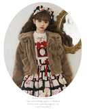 Sweet Plush Lolita Jacket Warm Winter Coat by Yomi