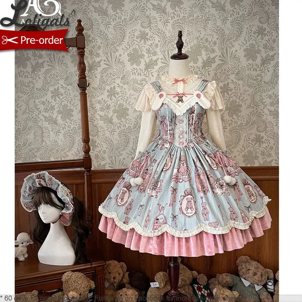 Bear & Doll ~ Sweet Lolita JSK Dress by Alice Girl ~ Pre-order