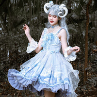 Travel with the Whale ~ Sweet Lolita JSK Dress Royal Party Dress