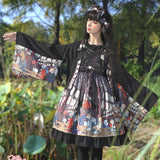 Fireworks Show ~ Kimono Style Lolita Cardigan by Magic Tea Party