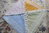 Sunflower ~ Sweet Lolita Headpiece Triangular Scarf by Alice Girl ~ Pre-order