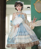 The Fairy Story ~ Royal Sweet Long Lolita JSK Dress