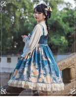 Flower Fest ~ Sweet High Waisted Lolita JSK Dress