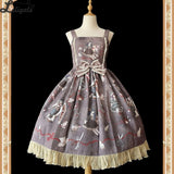 Broken Doll ~ Gothic Printed Lolita JSK Dress by Infanta