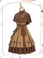 The Dawn ~ Steampunk Military Style Lolita Dress Cool Army Uniform by YLF