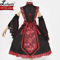 Fish in Dream ~ 2020 Qi Style Lolita Dress w. Detachable Sleeves by Magic Tea Party
