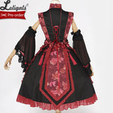 Fish in Dream ~ 2020 Qi Style Lolita Dress w. Detachable Sleeves by Magic Tea Party