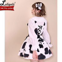 Pre-order ~ Sweet Milk ~ Lolita Bow Hair Clips by Alice Girl