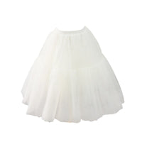 Casual Tea Length Lolita Petticoat Tulle Hoopless Cosplay Underskirt