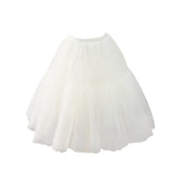 Casual Tea Length Lolita Petticoat Tulle Hoopless Cosplay Underskirt