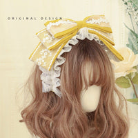 Lolita Headband Layered Bow Hairband