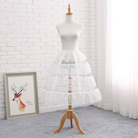 Adjustable Hoop Petticoat Crinoline Lace Underskirt